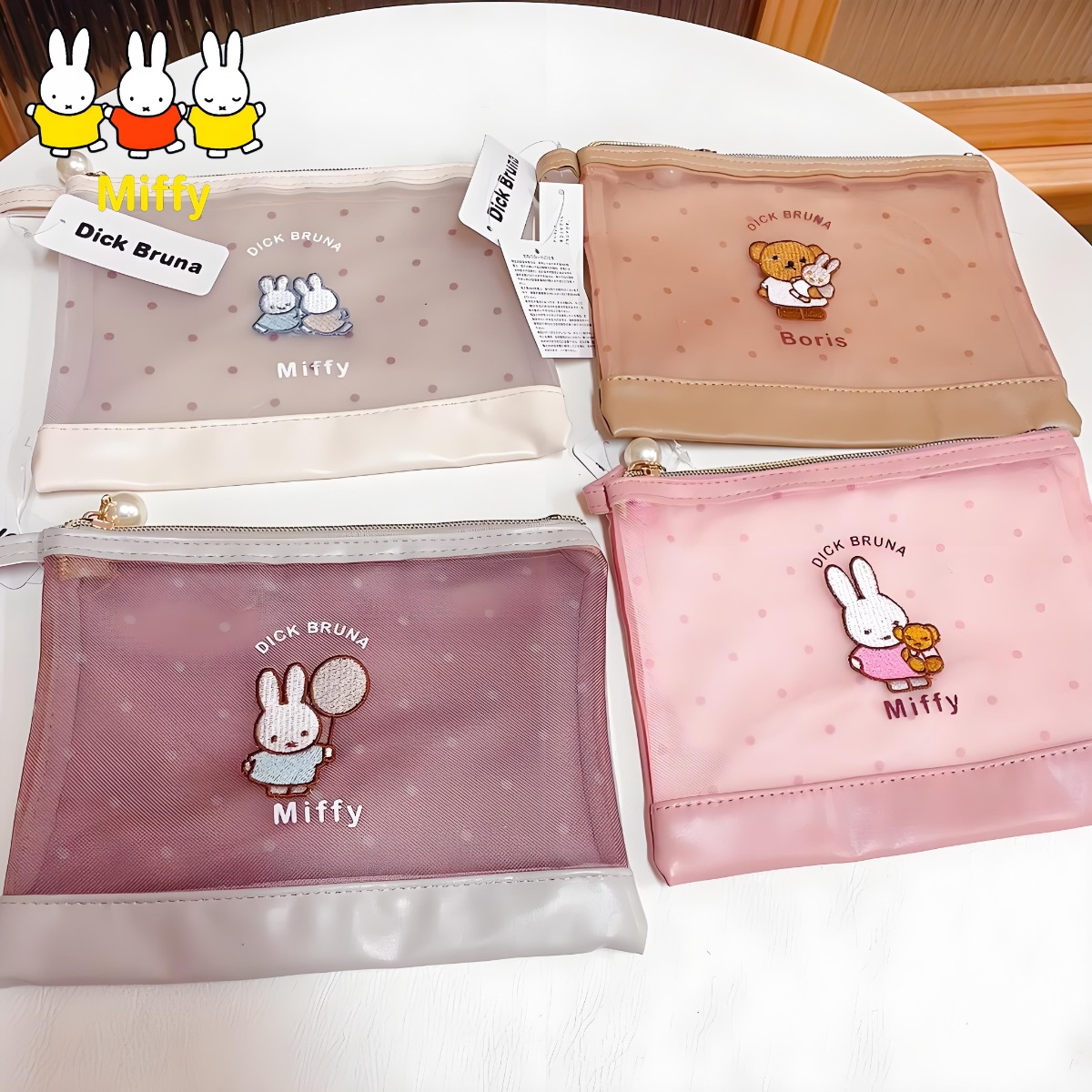 Baby Products Rabbit - Kawai Miffy Rabbit Makeup Bag Cartoon