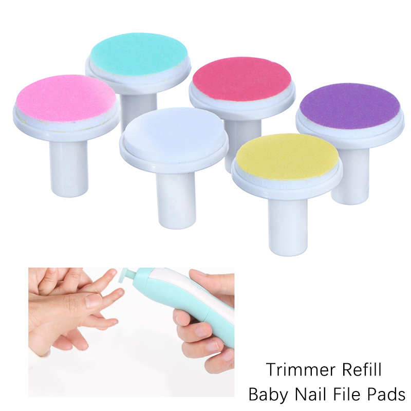 Baby Nail Trimmer Electric - New-10Pcs Baby Nail File Pads Electric