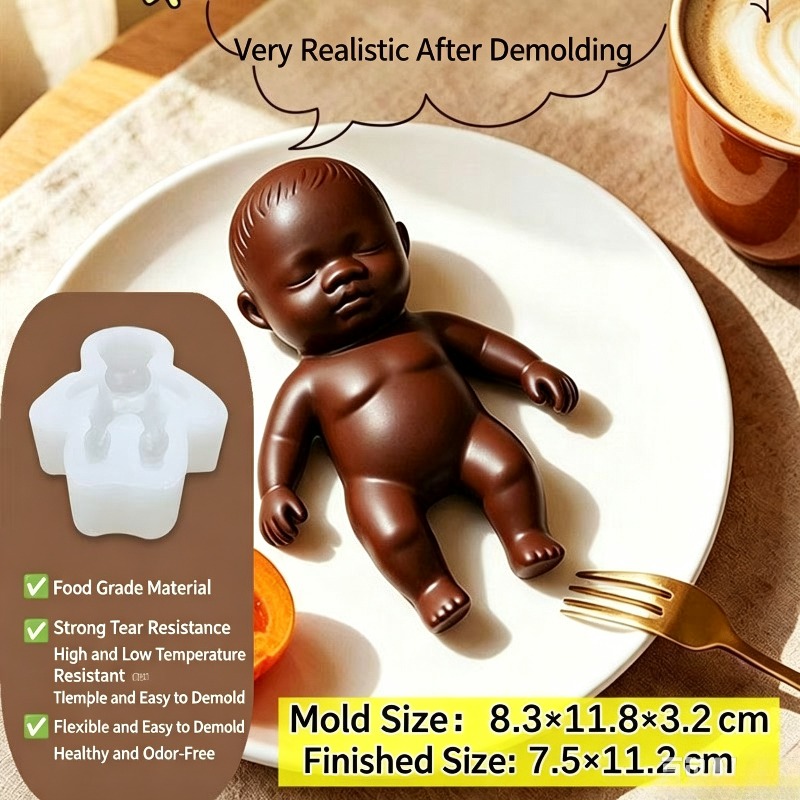 Baby Products Soap - 3D Realistic Sleeping Newborn Baby Silicone