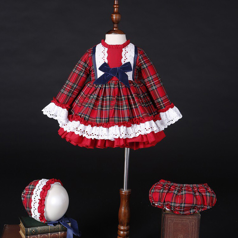 Baby Products Manufacturers - Baby Girl Autumn Winter Christmas Red