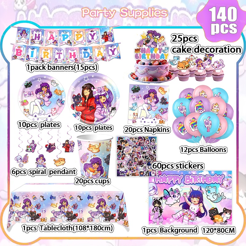 Aphmau Birthday Decorations Pi - Baby Products Poster recension och pris