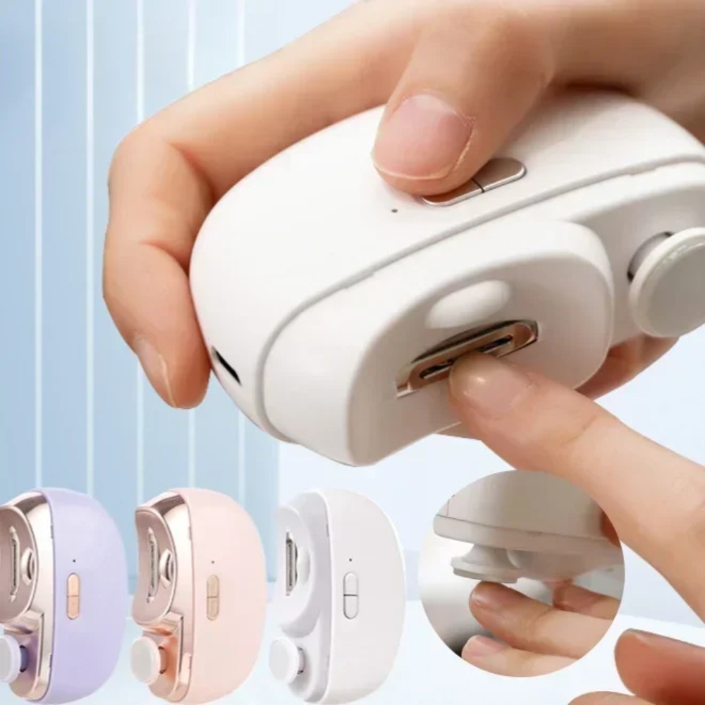2 In 1 Electric Nail Clippers  - Baby Nail Trimmer Electric recension och pris