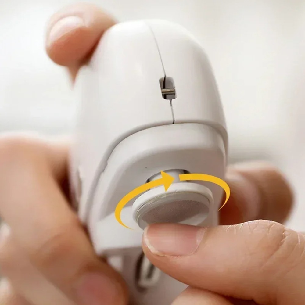 2 In 1 Electric Nail Clippers  - Baby Nail Trimmer Electric recension och pris