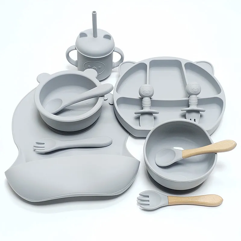 11pcs Children's Tableware Set - Baby Led Weaning Set recension och pris