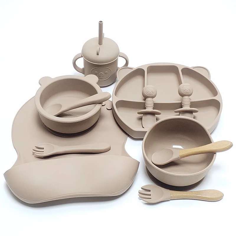11pcs Children's Tableware Set - Baby Led Weaning Set recension och pris