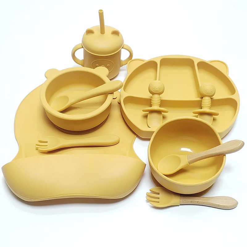 11pcs Children's Tableware Set - Baby Led Weaning Set recension och pris