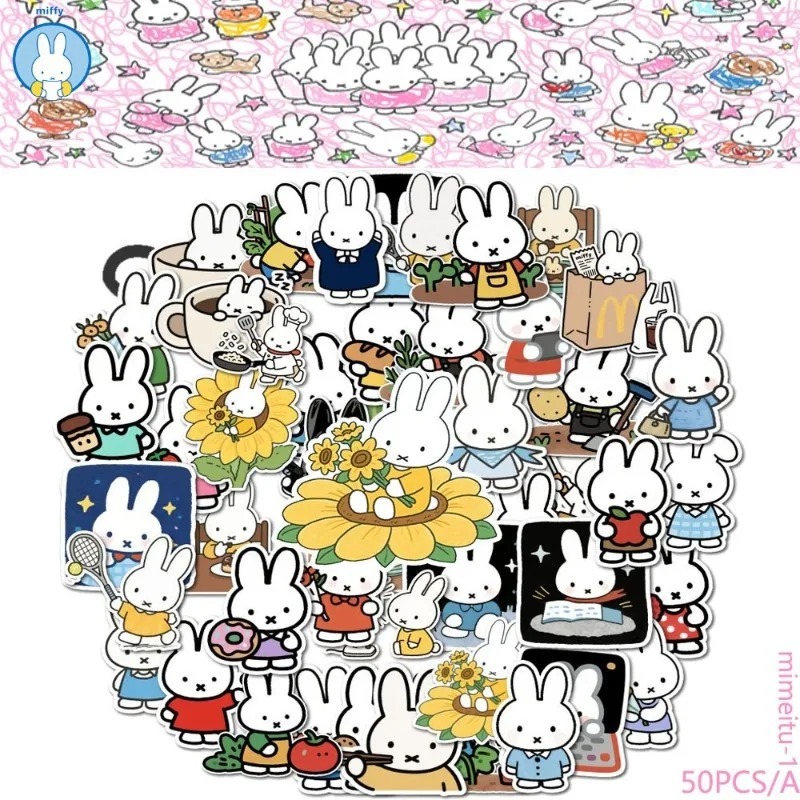 Kawaii Miffy Cute Cartoon Heal - Baby Products Poster recension och pris