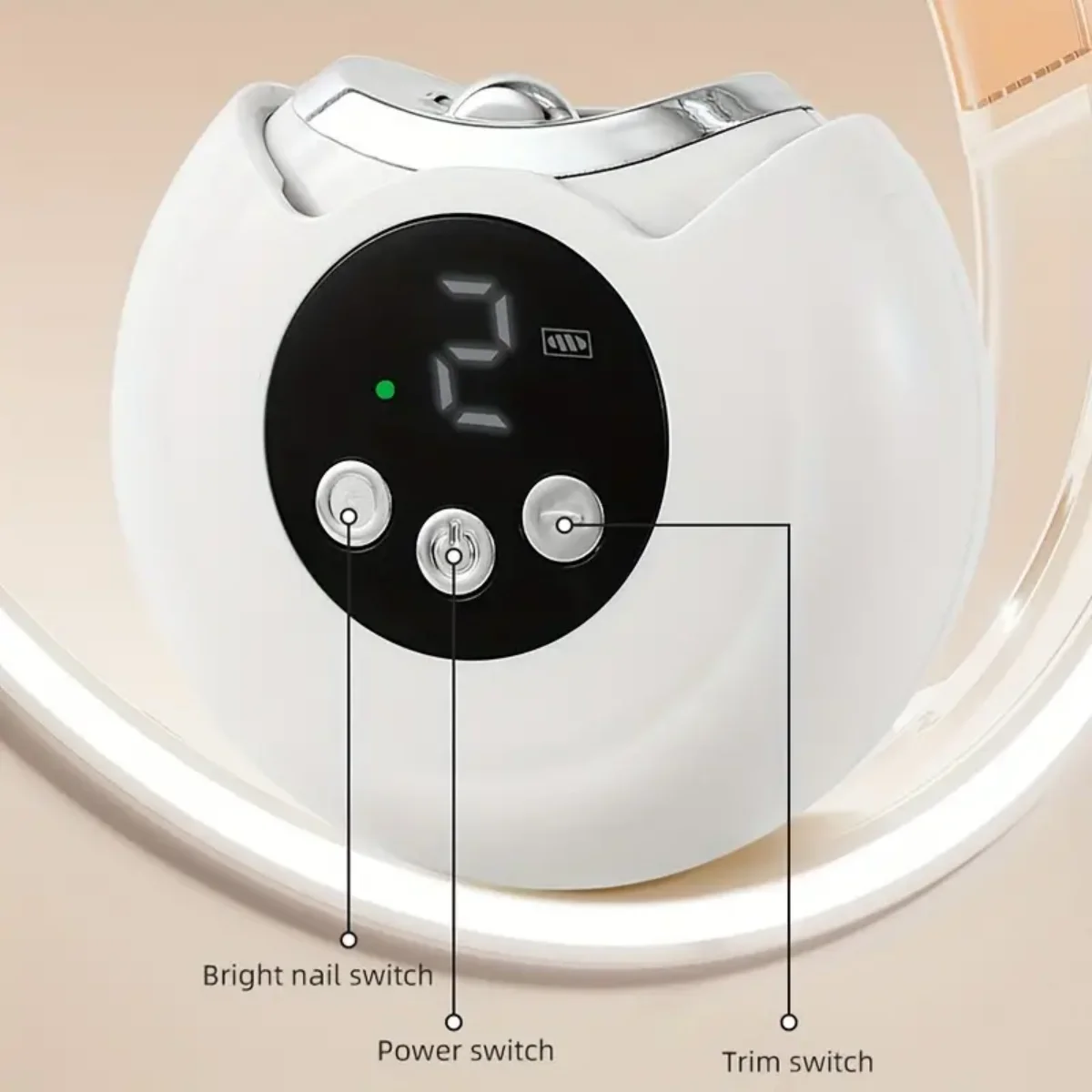 3 in 1 Electric Nail Clipper F - Baby Nail Trimmer Electric recension och pris
