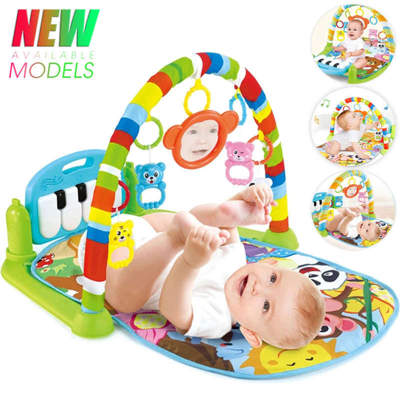 Baby Music Activity Gym Rug Pl - Baby Walker Activity recension och pris