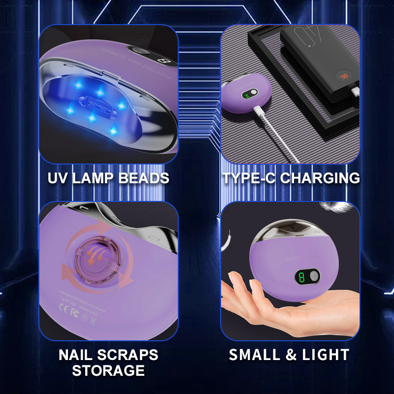 Electric Nail Clipper 3-Speed  - Baby Nail Trimmer Electric recension och pris