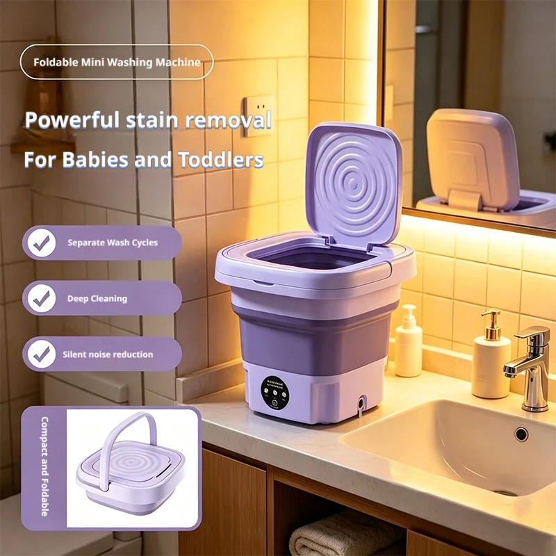 9L Fold Mini Washing Machine P - Baby Products Manufacturers recension och pris