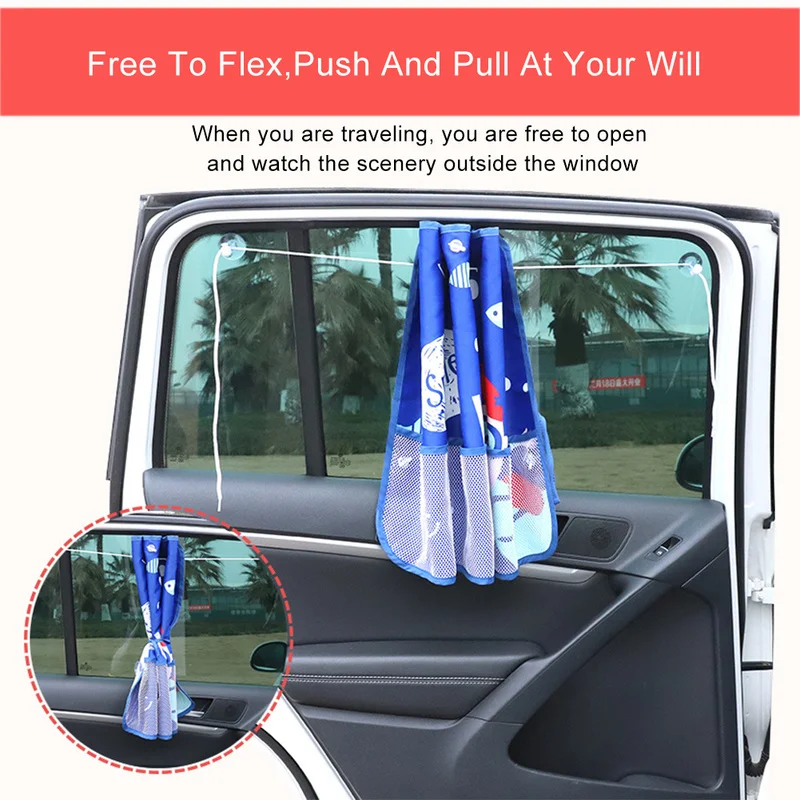 Baby Car Curtain Window Curtai - Zwitsal Baby Products recension och pris