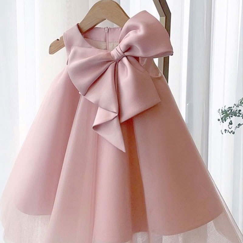 Summer Big Bow Baby Girl Dress - Baby Products Manufacturers recension och pris