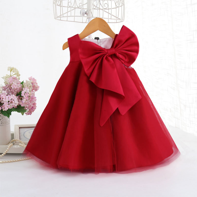 Summer Big Bow Baby Girl Dress - Baby Products Manufacturers recension och pris
