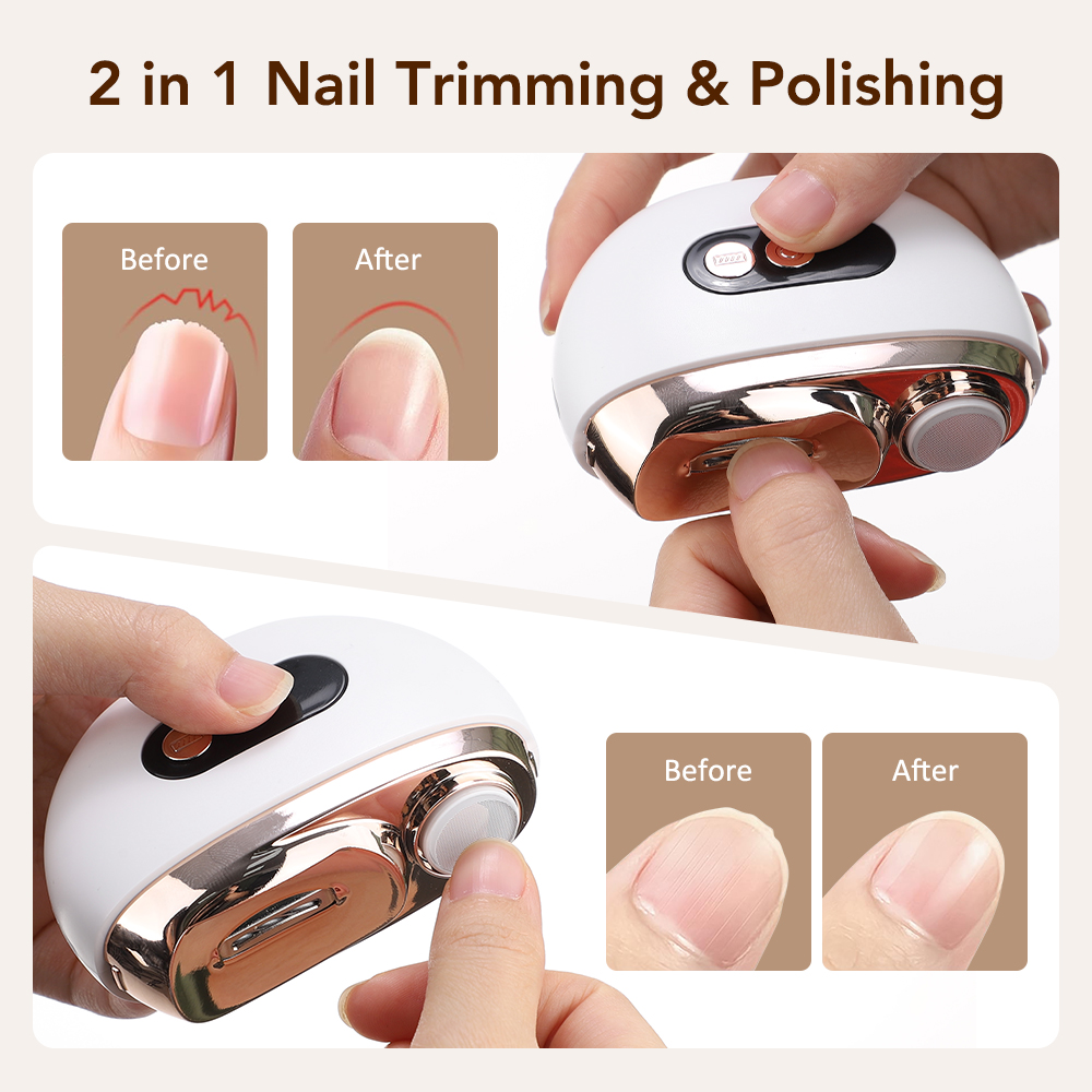 New Electric Nail Clipper Rech - Baby Nail Trimmer Electric recension och pris