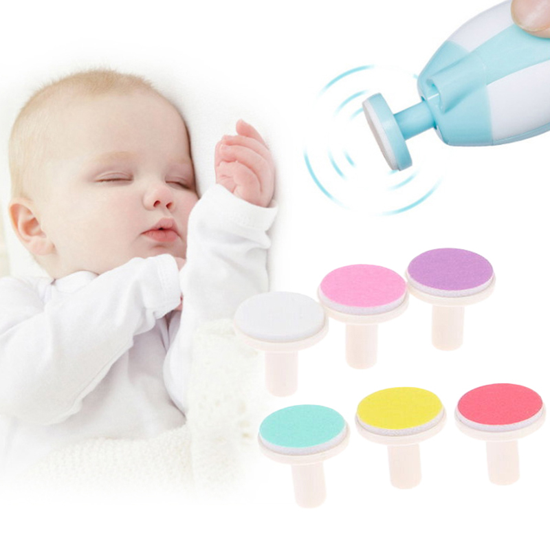 New-10Pcs Baby Nail File Pads  - Baby Nail Trimmer Electric recension och pris