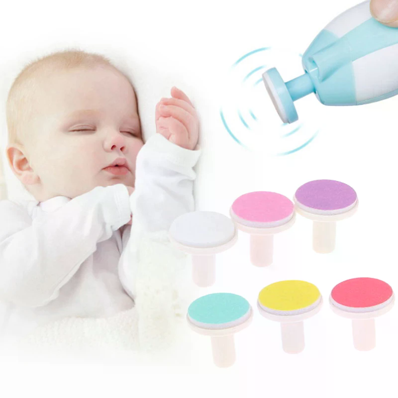 10Pcs Nail Grinding Heads Baby - Baby Nail Trimmer Electric recension och pris