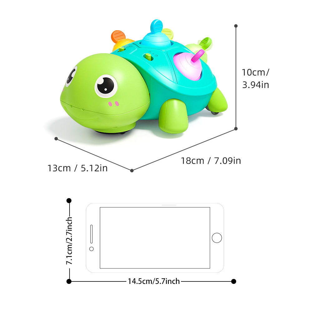 Baby Musical Turtle Crawling T - Baby Walker Activity recension och pris