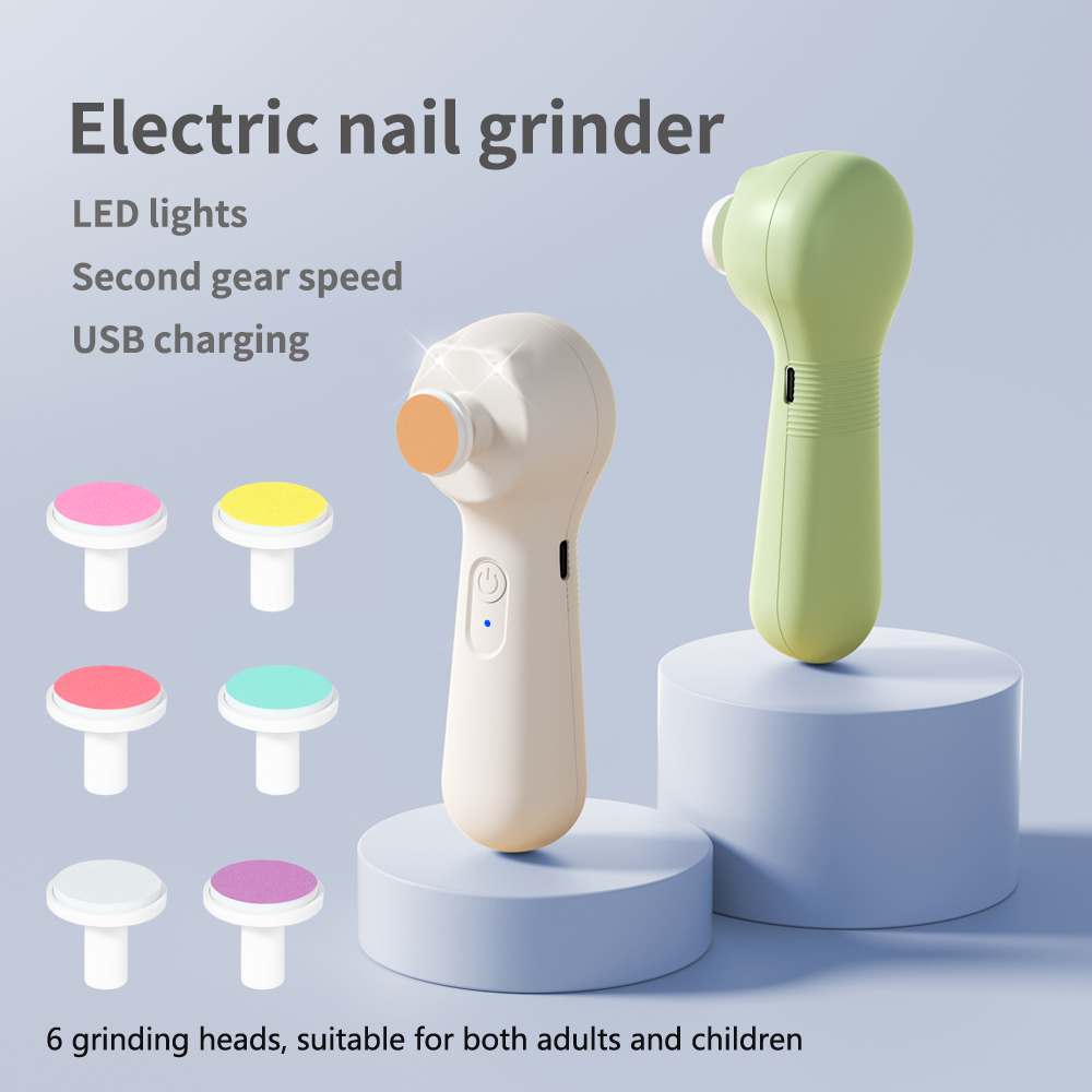 Hot Rechargeable 6 In 1 Electr - Baby Nail Trimmer Electric recension och pris
