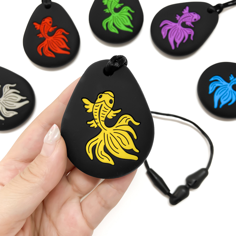 1/6Pcs Silicone Goldfish Chew  - Baby Products You Need recension och pris