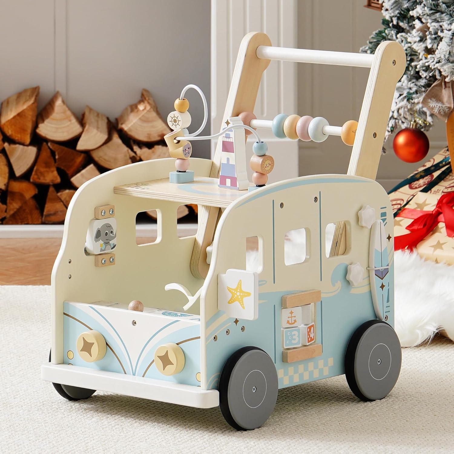Robotime Robud Wooden Baby Wal - Baby Walker Activity recension och pris