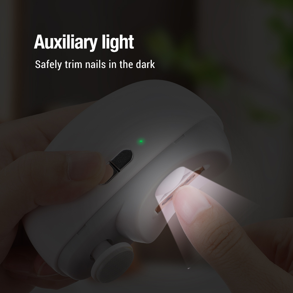 Electric Polishing Nail Clippe - Baby Nail Trimmer Electric recension och pris