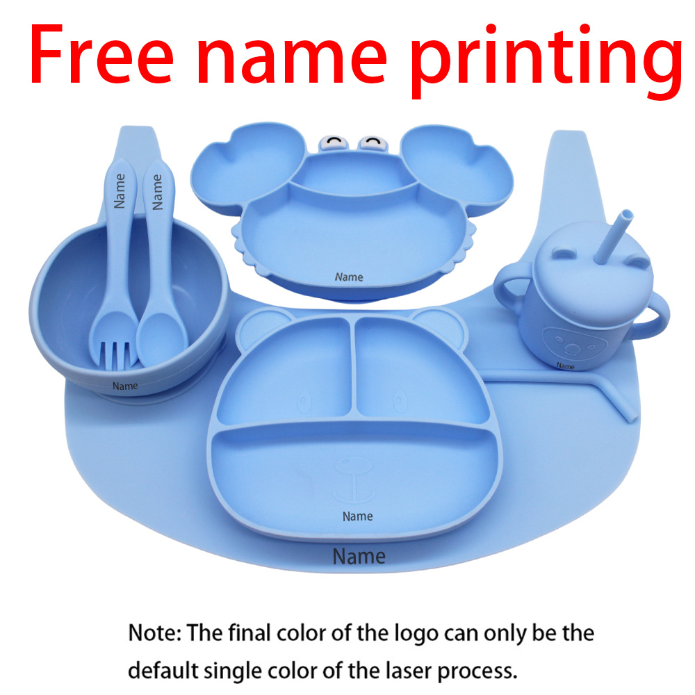 Free Name Printing Children's  - Baby Led Weaning Set recension och pris