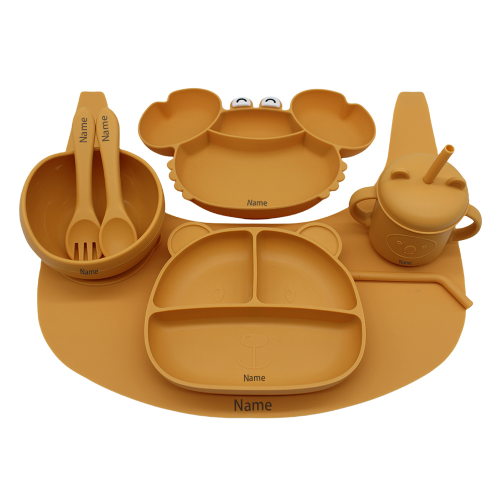 Free Name Printing Children's  - Baby Led Weaning Set recension och pris
