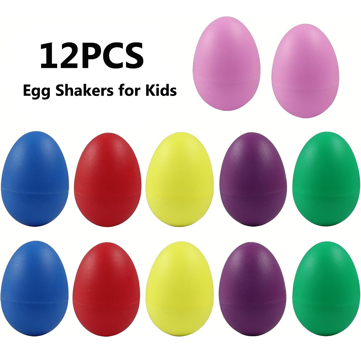 12PCS Easter Egg Shakers for K - Baby Products Basket recension och pris