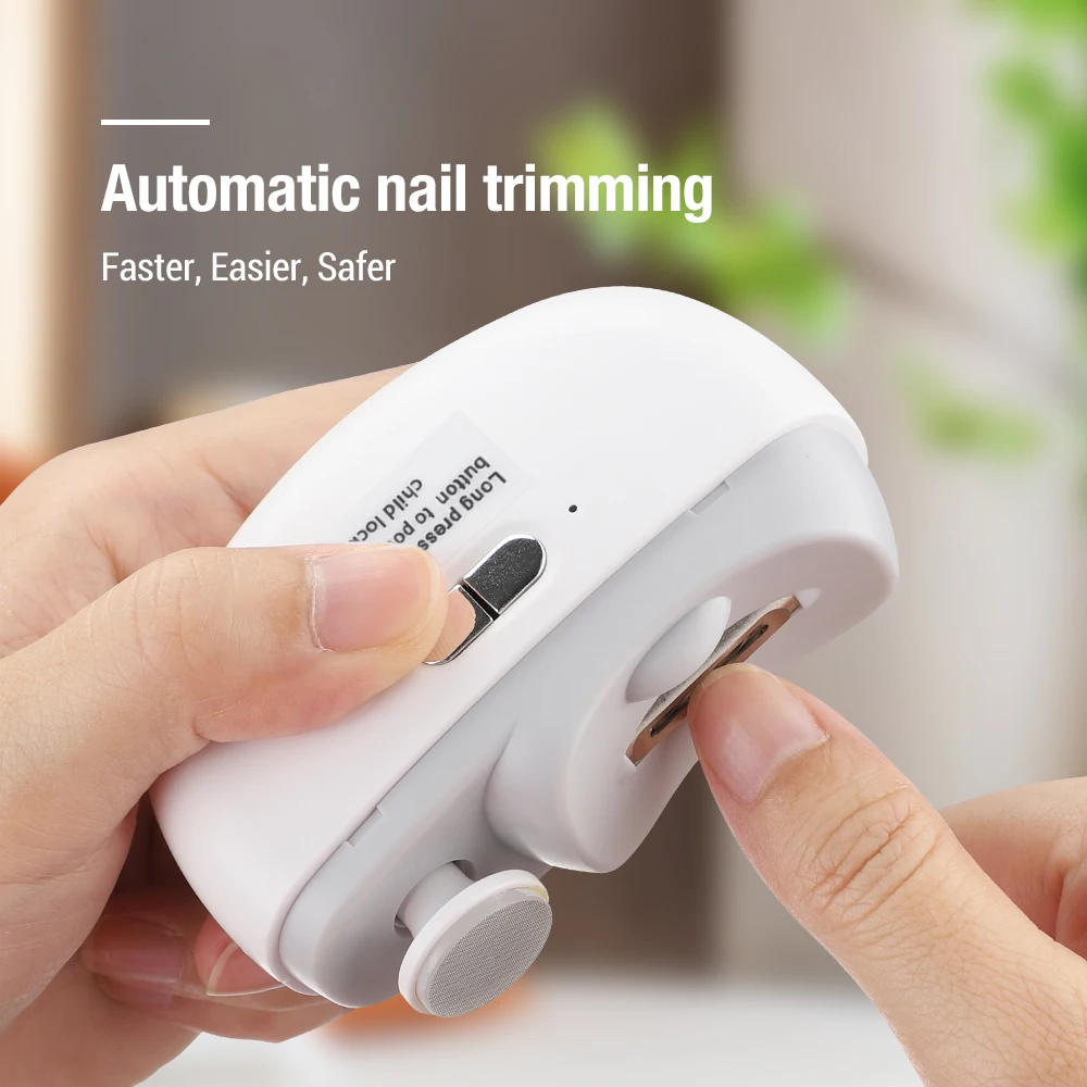 Electric Nail Clipper Grinding - Baby Nail Trimmer Electric recension och pris