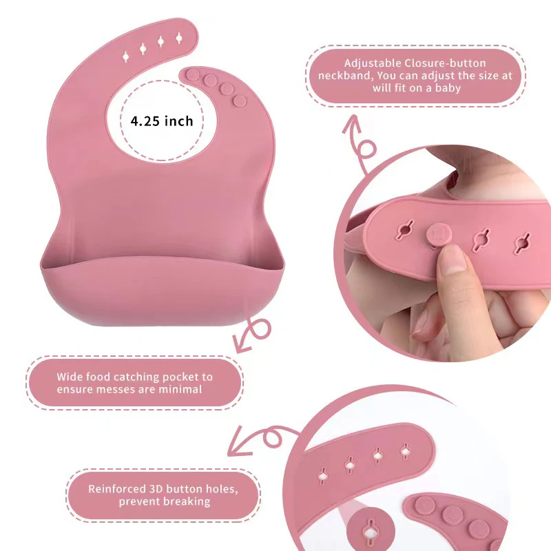 6 PCS Baby Meal Set Silicone S - Baby Led Weaning Set recension och pris